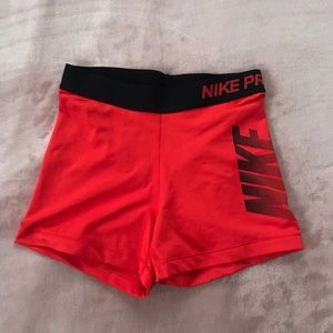 Nike Pro Spandex Shorts